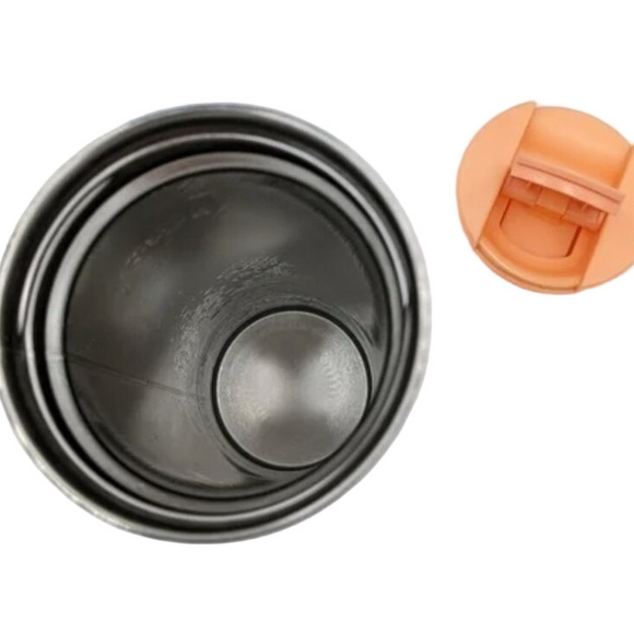 Starbuck 16oz White & Peach Stainless Steel Insulated Tumbler - Picture 6 of 9